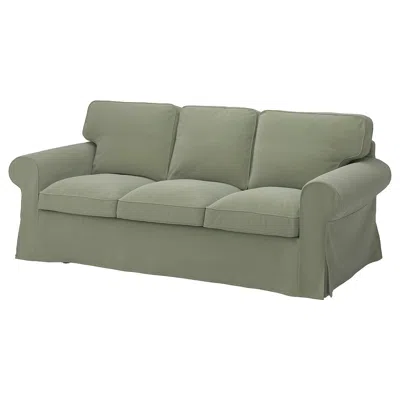 Ikea Uppland Cover For Sofa, Hakebo Gray-green