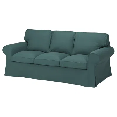 Ikea Uppland Cover For Sofa, Kelinge Gray-turquoise In Green