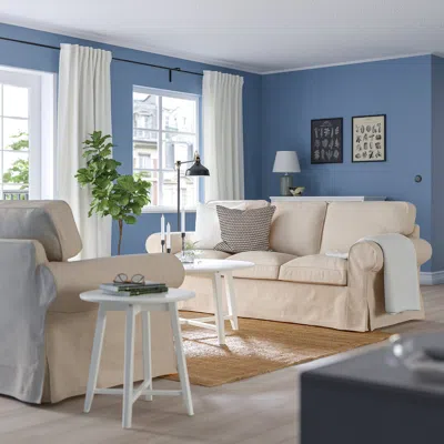 Ikea Uppland Sofa, Kilanda Light Beige, Height Including Back Cushions: 36 1/4 "