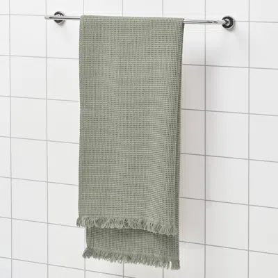 Ikea Vallasån Bath Towel, Light Green, 28x55 "