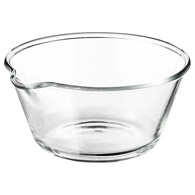 Ikea Vardagen Bowl, Clear Glass, 10 "