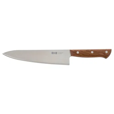 Ikea Vardagen Chef's Knife, Stainless Steel/walnut, 8 "