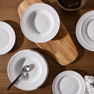 Ikea Vardagen Deep Plate/bowl, White, 10 "
