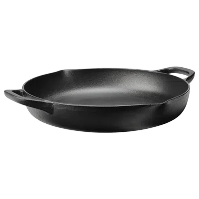 Ikea Vardagen Frying Pan, Cast Iron, 13 " In Black