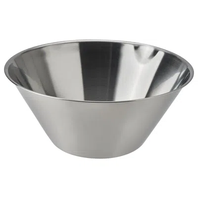 Ikea Vardagen Mixing Bowl, Stainless Steel, 135 oz In Silver