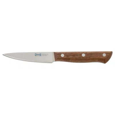 Ikea Vardagen Paring Knife, Stainless Steel/walnut, 4 "