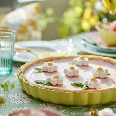 Ikea Vardagen Pie Plate, Yellow, 13 "