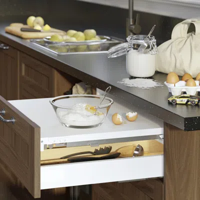 Ikea Vardagen Serving Bowl, Clear Glass, 8 "