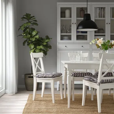 Ikea Vattenmott Chair Pad, Gray, 16x15x2 "