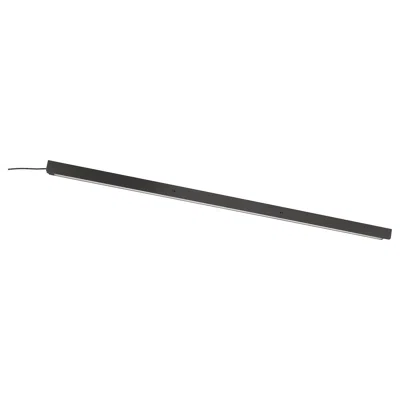 Ikea Översidan Led Wardrobe Lighting Strip With Sensor, Dimmable Dark Gray, 38 "