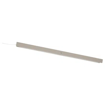 Ikea Översidan Led Wardrobe Lighting Strip With Sensor, Dimmable Gray-beige, 28 "