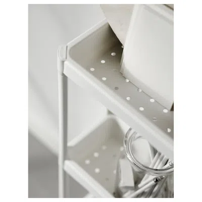 Ikea Vesken Cart, White, 21 1/4x7 1/8x28 "