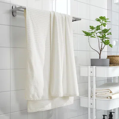 Ikea Vågsjön Bath Sheet, White, 39x59 "