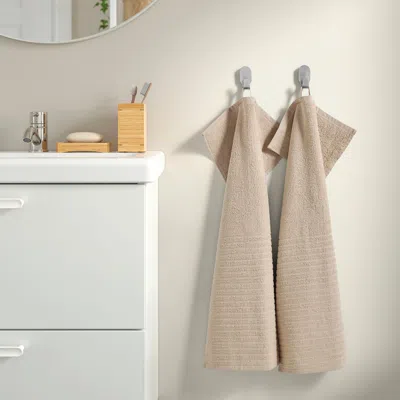 Ikea Vågsjön Hand Towel, Light Beige, 16x28 "