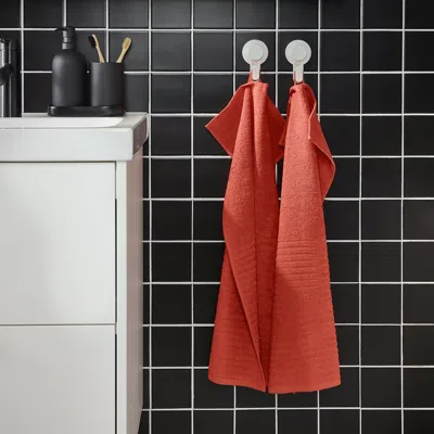 Ikea Vågsjön Hand Towel, Orange-red, 16x28 "
