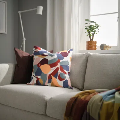 Ikea Videoxbär Cushion Cover, Multicolor, 20x20 "