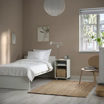 Ikea Vihals Bed Frame, White/luröy, Twin