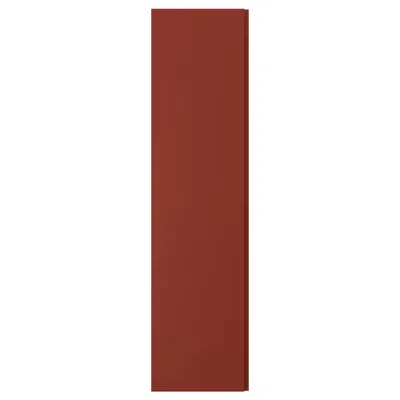 Ikea Vikanes Door, Red-brown, 19 1/2x76 5/8 " In Burgundy