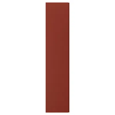 Ikea Vikanes Door With Hinges, Red-brown, 19 1/2x90 3/8 "