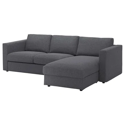 Ikea Vimle Cover For 4-seat Sectional, Gunnared Medium Gray