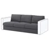 Ikea Vimle Cover For Sofa Section, Gunnared Medium Gray In Gray