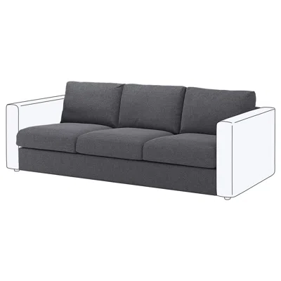 Ikea Vimle Cover For Sofa Section, Gunnared Medium Gray
