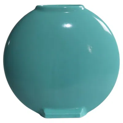 Pre-owned Ikea Vintage  Ceramic Vase, 1980s, Scandinavian Design In Blue