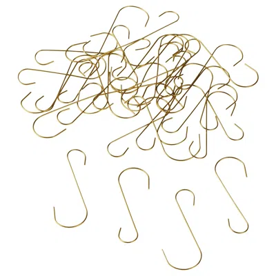 Ikea Vinterfint Christmas Decoration, Hanging, Metal Gold, Package Quantity: 50 Pack In Multi