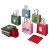 Ikea Vinterfint Christmas Gift Bag, Mixed Patterns, 4x4 " In Multi