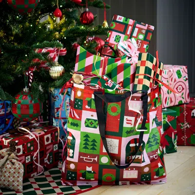 Ikea Vinterfint Christmas Storage Bag, Multicolor, 10 Gallon