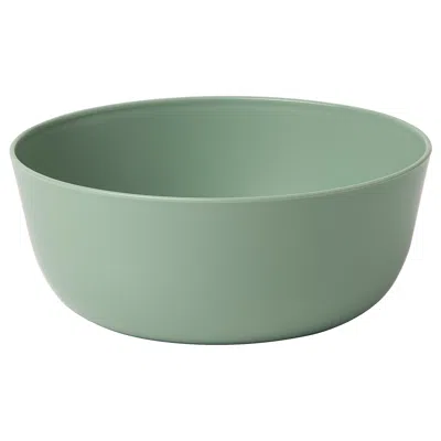 Ikea Vitabborre Bowl, Green, 6 ½ "