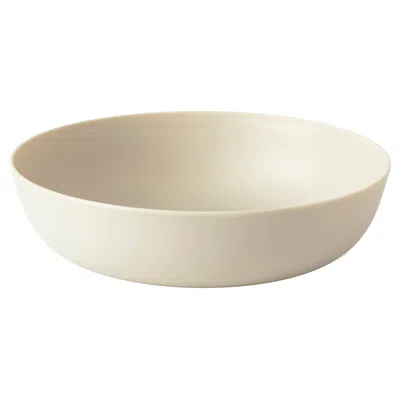 Ikea Vitabborre Deep Plate/bowl, Beige, 7 ¾ "