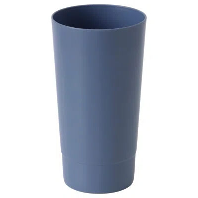 Ikea Vitabborre Glass, Plastic/blue, 24 oz