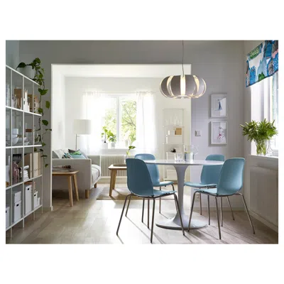 Ikea Vittsjö Shelf Unit, White/glass, 39 3/8x68 7/8 "
