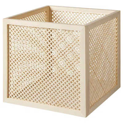 Ikea Vältning Box, Natural, 13x13x12 ¼ "