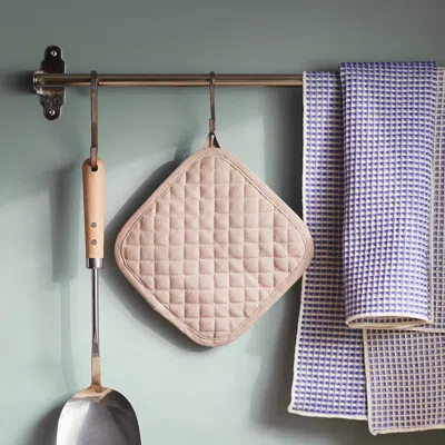 Ikea Välvårdad Pot Holder, Beige, 7x7 " In Multi