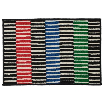 Ikea Vändplats Door Mat, Multicolor/stripe, 2 ' 0 "x2 ' 11 "