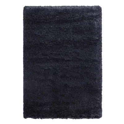 Ikea Vollerslev Rug, High Pile, Dark Blue, 5 ' 3 "x7 ' 7 "