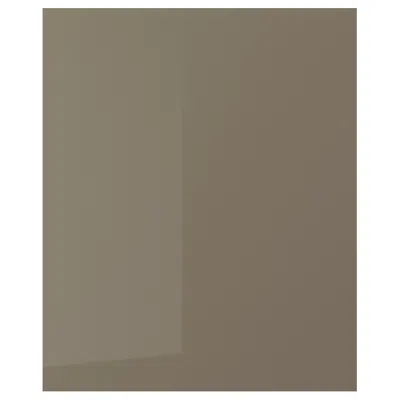 Ikea Voxtorp Cover Panel, High Gloss Dark Gray-brown, 25x30 "