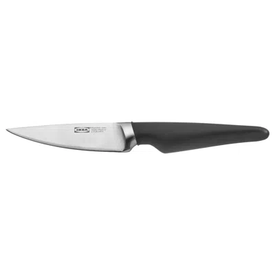 Ikea Vörda Paring Knife, Black, 4 "