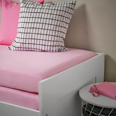 Ikea Vårvial Fitted Sheet For Twin Daybed, Pink, Twin