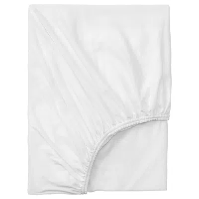 Ikea Vårvial Fitted Sheet For Twin Daybed, White, Twin