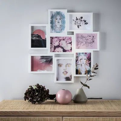 Ikea Växbo Collage Frame For 8 Photos, White, 5x7 "