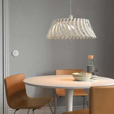 Ikea Ytläge Pendant Lamp, White, 17 "