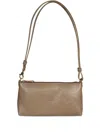 Il Bisonte Adjustable-strap Leather Shoulder Bag In Neutral