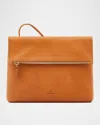 Il Bisonte Anna Fold-over Flap Leather Crossbody Bag