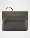 Il Bisonte Anna Fold-over Flap Leather Crossbody Bag
