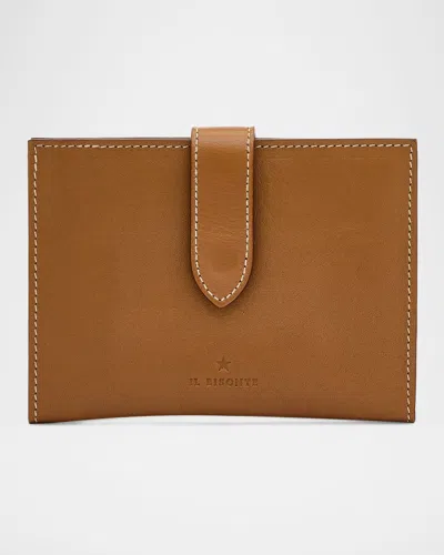Il Bisonte Archivio Medium Leather Bifold Wallet In Brown