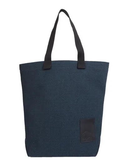 Il Bisonte Canvas Shopping Bag In Green
