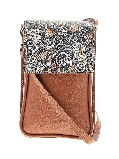 Pre-owned Il Bisonte Crossbody Bag In Brown